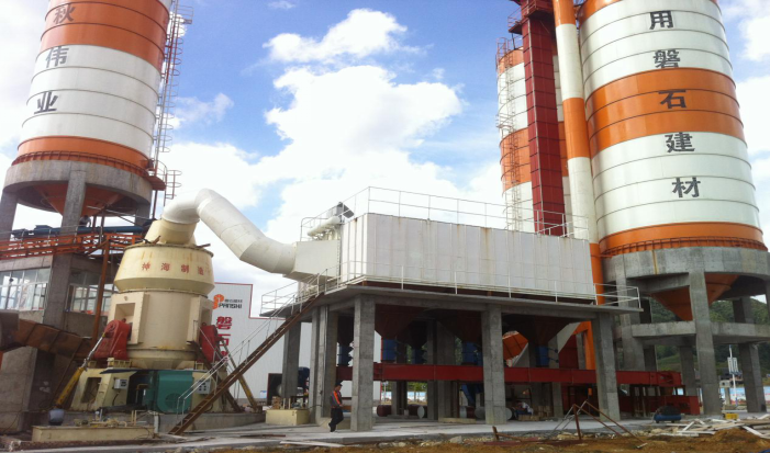 SHMX27/3 Limestone Vertical Grinding Production Line