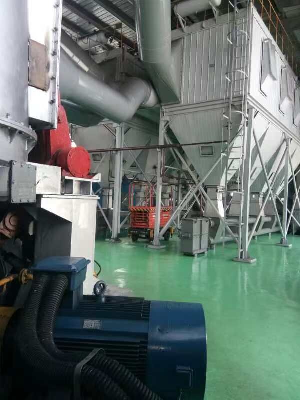 Installation site of the first phase of the 800,000-ton coal pulverization project in Zhenjiang, Jiangsu Province