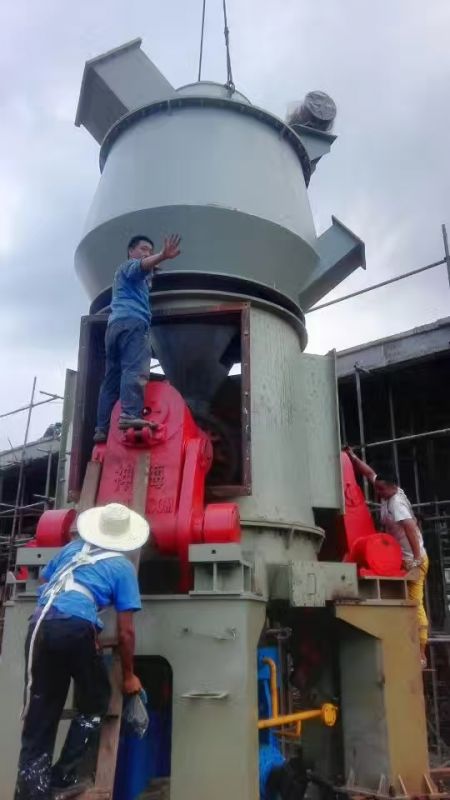 Sichuan Jiangyou annual output 800,000 tons of heavy calcium production line installation site