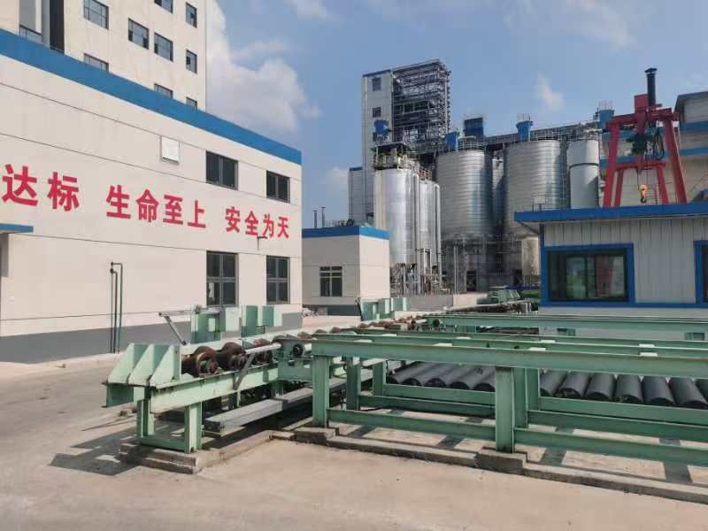 Shenma Group (Xuchang carbon) postcalcined coke production line installation site