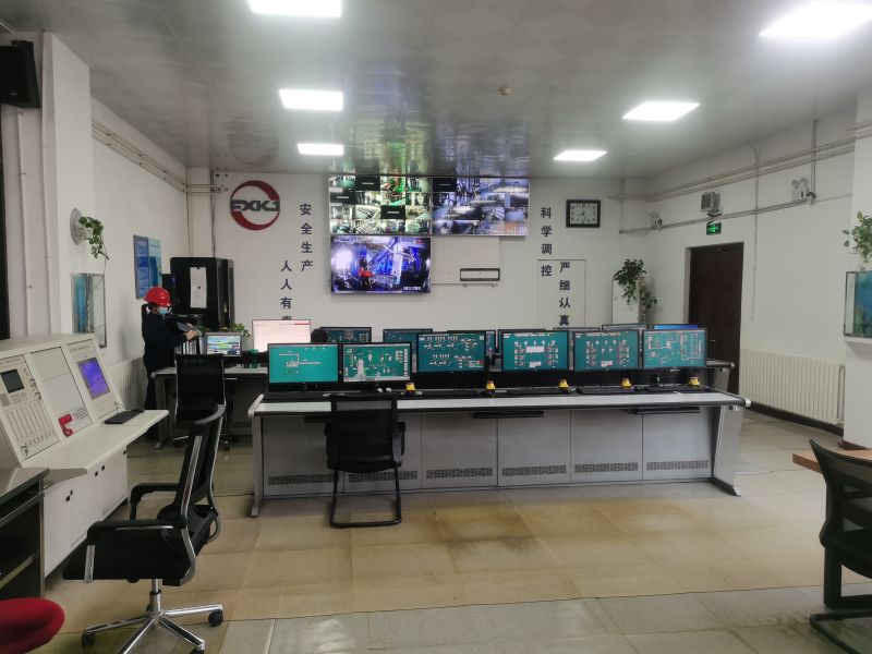 Shenma Group (Xuchang carbon) postcalcined coke production line installation site