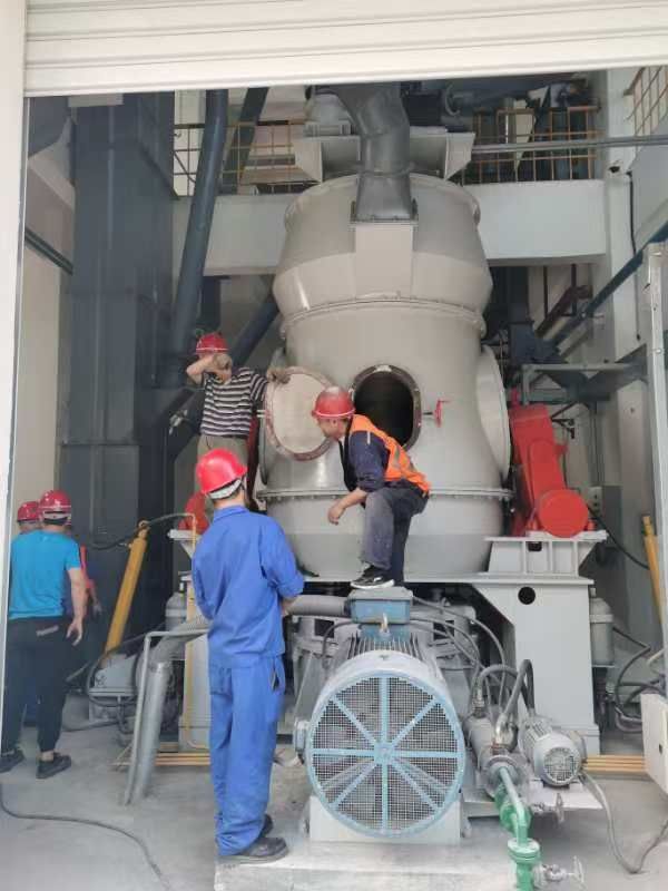 Shenma Group (Kaifeng carbon) postcalcined coke production line installation site