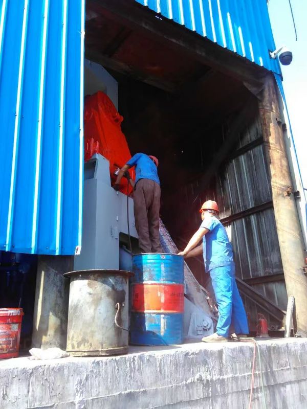 Shaanxi Shenmu annual output of 300,000 tons of coal pulverization project installation site