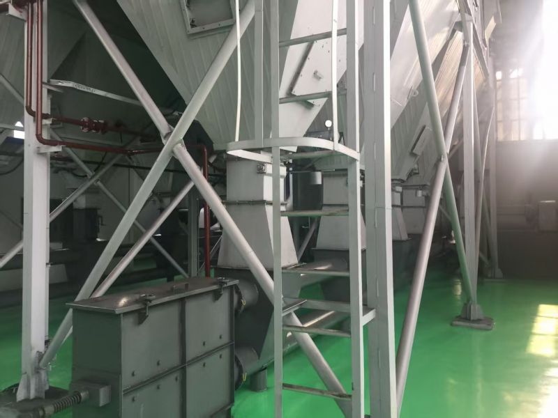 Installation site of the first phase of the 800,000-ton coal pulverization project in Zhenjiang, Jiangsu Province