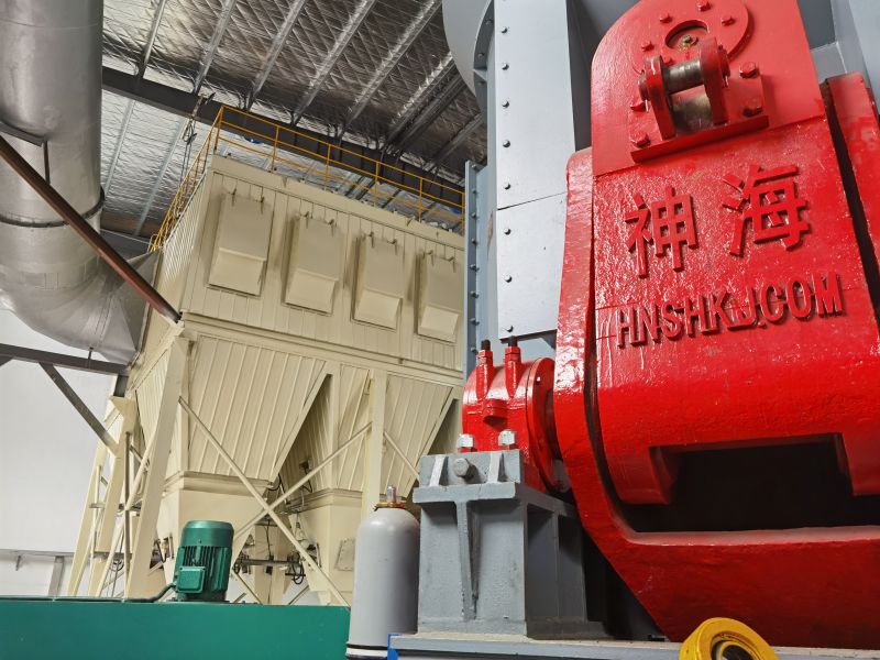 Installation site of the second phase of the 800,000-ton coal pulverization project in Zhenjiang, Jiangsu Province