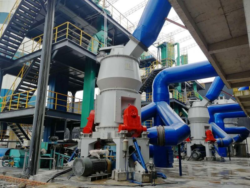 Sichuan Jiangyou annual output 800,000 tons of heavy calcium production line installation site