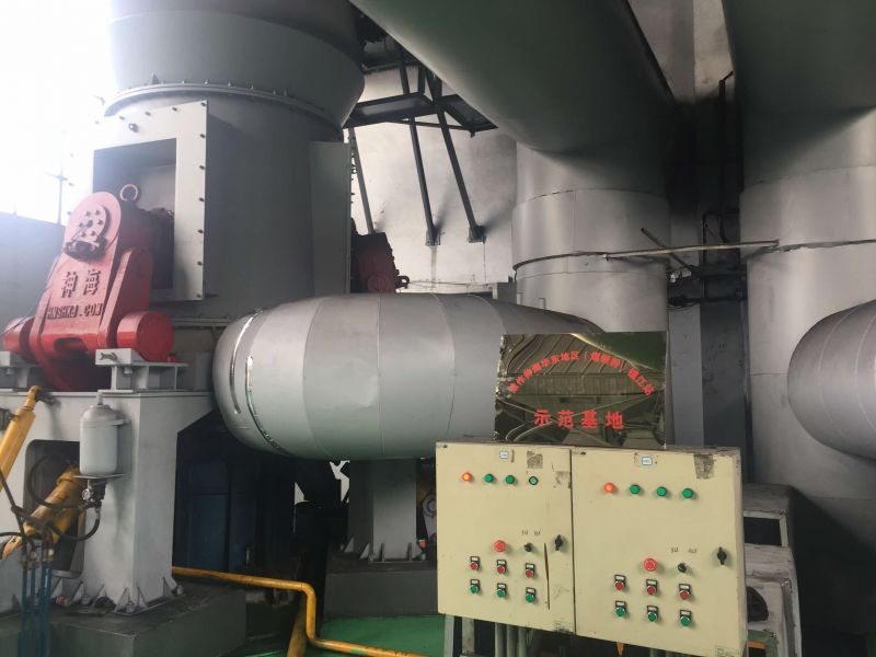 Installation site of the first phase of the 800,000-ton coal pulverization project in Zhenjiang, Jiangsu Province