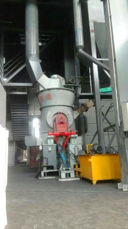 Hunan Xiongfeng petroleum coke powder special vertical mill installation site