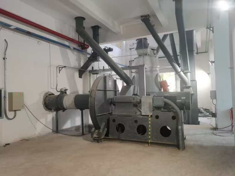 Shenma Group (Kaifeng carbon) postcalcined coke production line installation site