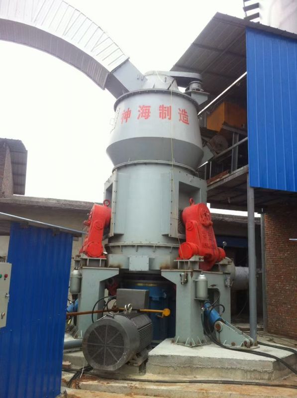 Henan Huixian annual capacity of 200,000 tons of limestone powder project installation site