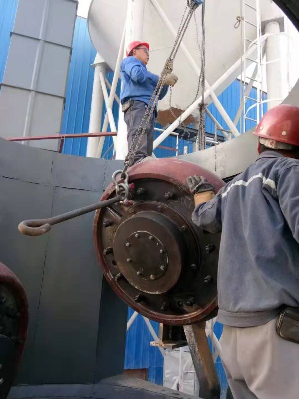 Annual capacity of 300,000 tons of slag powder production line installation site