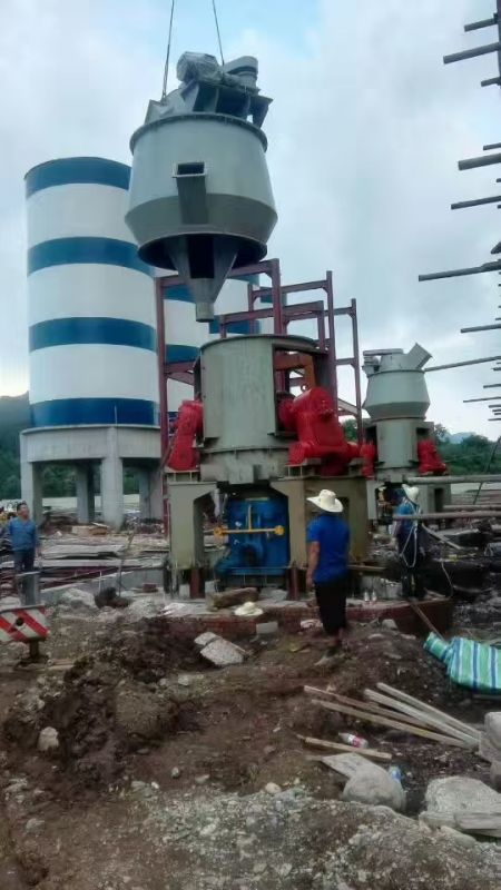 Sichuan Jiangyou annual output 800,000 tons of heavy calcium production line installation site