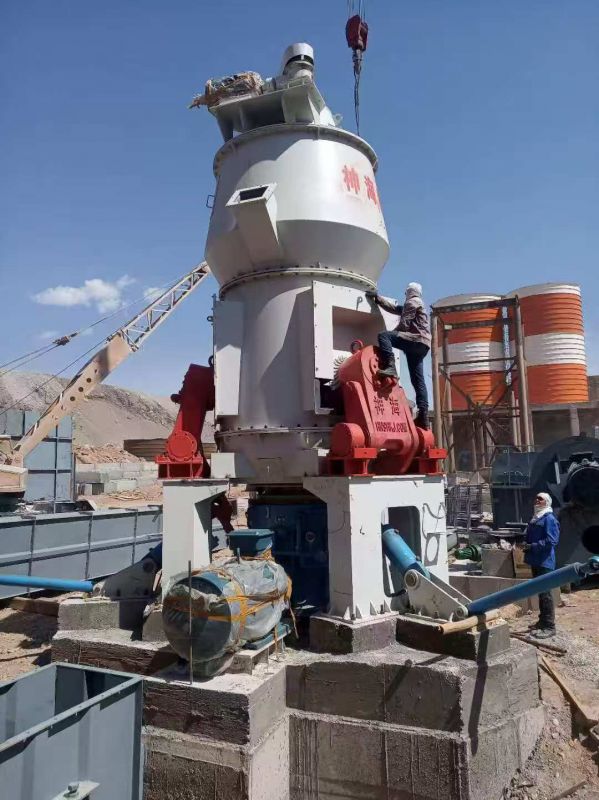 Uzbekistan annual output 200,000 tons of gypsum powder production line installation site