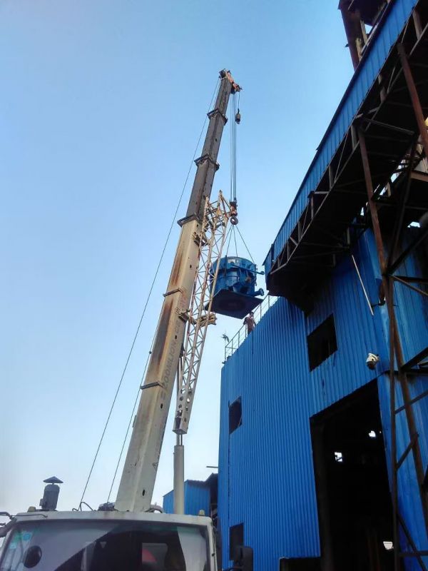Shaanxi Shenmu annual output of 300,000 tons of coal pulverization project installation site