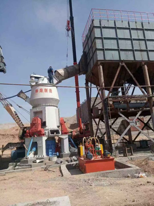 Uzbekistan annual output 200,000 tons of gypsum powder production line installation site