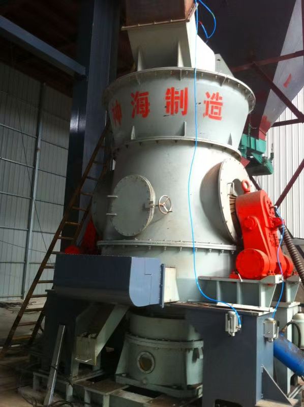 Hunan Xiongfeng petroleum coke powder special vertical mill installation site