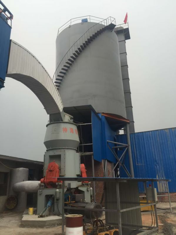 Henan Huixian annual capacity of 200,000 tons of limestone powder project installation site